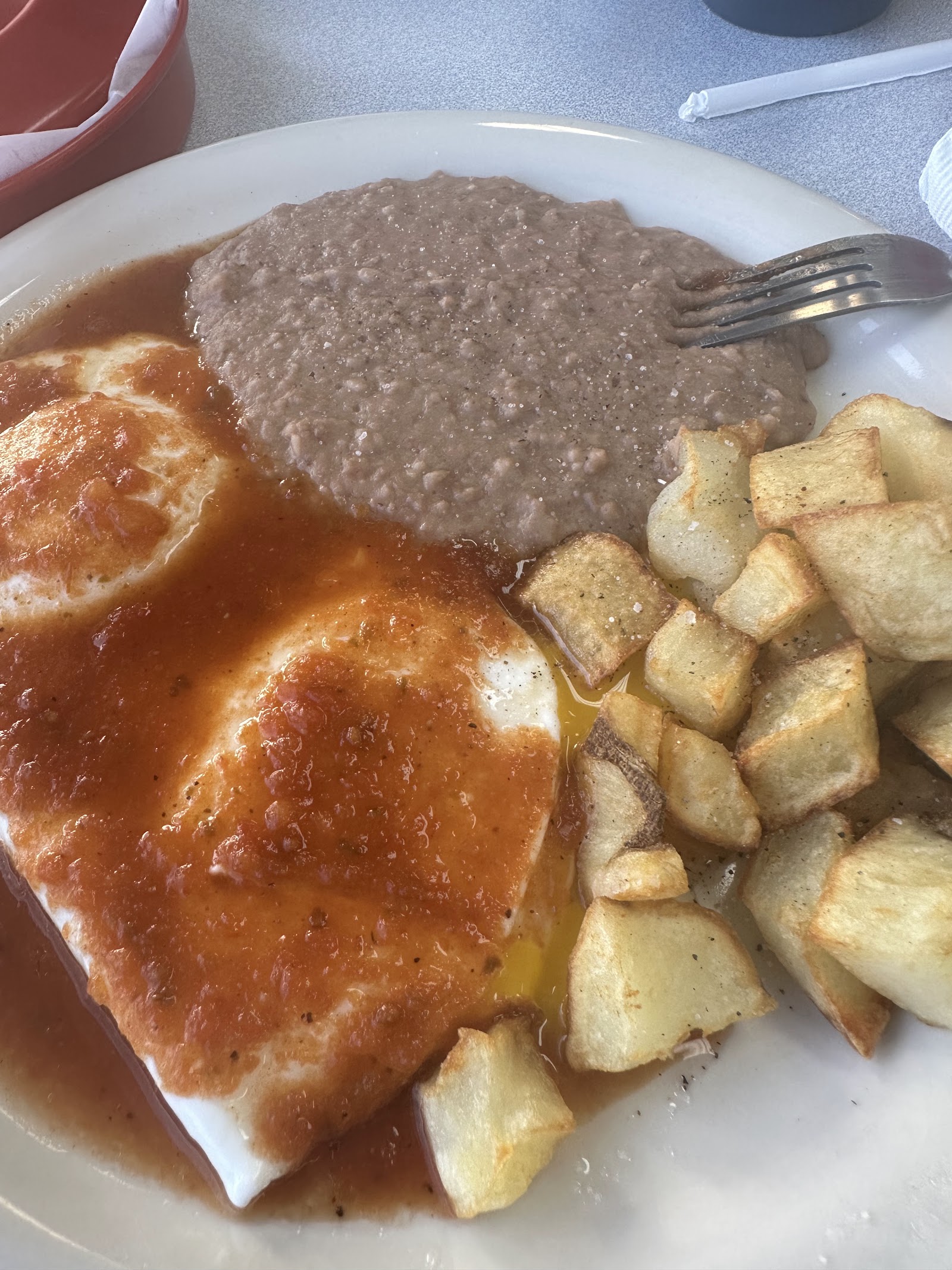 Mexican dish served at Leah's Mexican Restaurant