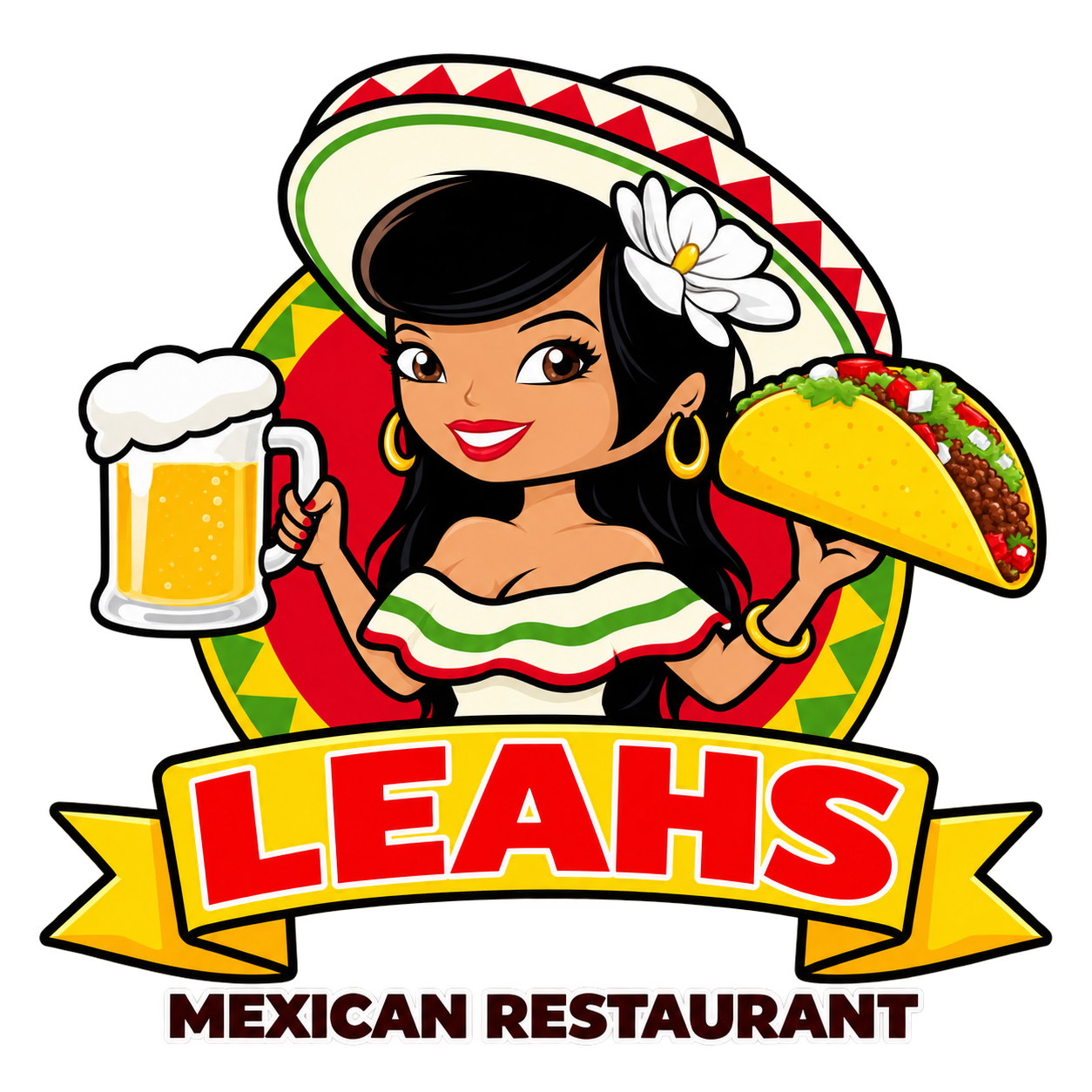 Leah's Mexican Restaurant logo